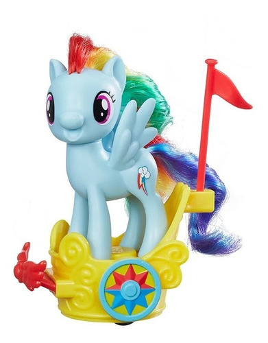 Conjunto My Little Pony Rainbow Dash E Vehiculo Hasbro B9159