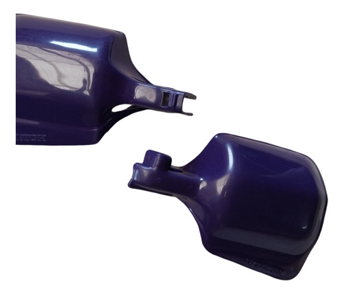 Cubre Puños Honda Xr 200 Brasil Nx350 Sahara Violeta Oscuro 