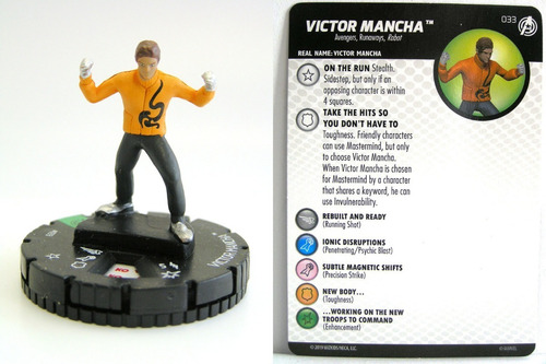 Heroclix Victor Mancha #033 Captain America And The Avengers