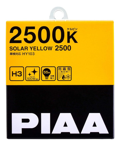 , 22-13404, Pack De 2 Focos H4 (9003) Solares Amarillos (250