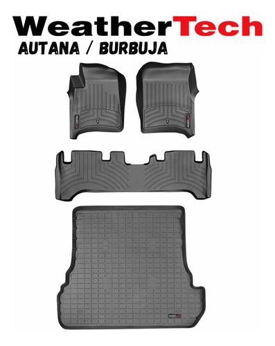 Alfombras De Autana Fj80-burbuja Tipo Bandeja Weathertech