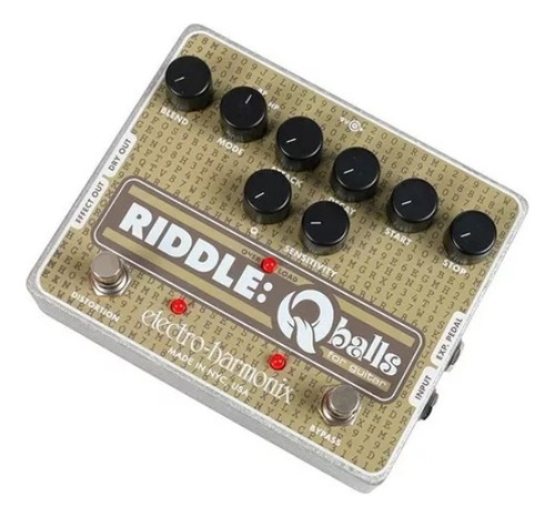 Pedal Electro-harmonix Riddle Q Balls Envelope Filte + Cable