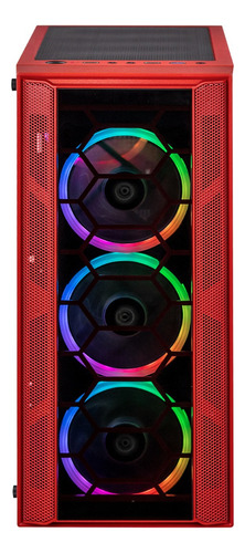 Xtreme PC Gaming GeForce RTX 3050 Core I3 12100F 16GB SSD 500GB WIFI Red