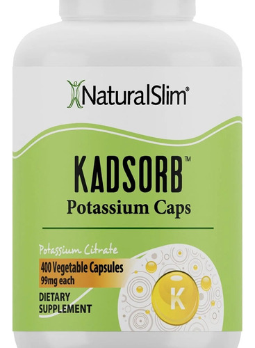 Kadsorb Potasio 99 Mg En Citrato Y Gluconato - Natural Slim