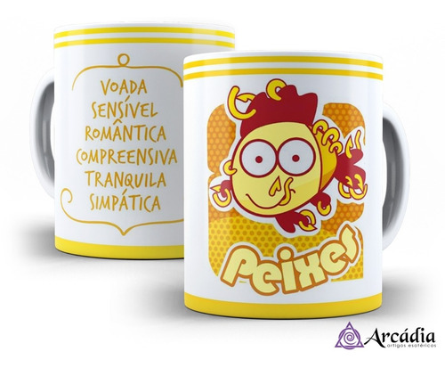 Caneca - Peixes