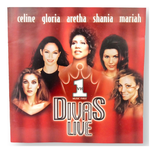 Cd Vh1 Divas Live Celine Dion Gloria Estefan Carey Shania