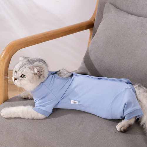 Traje De Recuperación Para Gatos Para Heridas Abdominales Y
