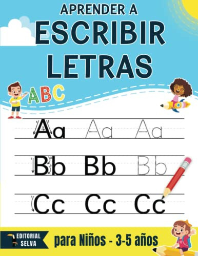 Libro : Aprender A Escribir Letras Para Niños Letras De L 