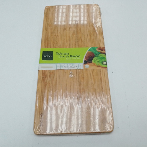 Tabla Para Picar 35x16x2 De Bamboo