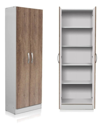 Despensero Escobero 2 Puertas 1,80 Mueble Cocina Organizador