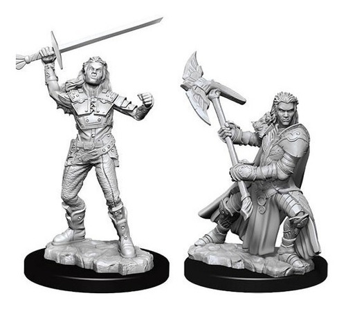 Female Half-orc Figh Nolzur's Marvelous Unpainted Miniatures