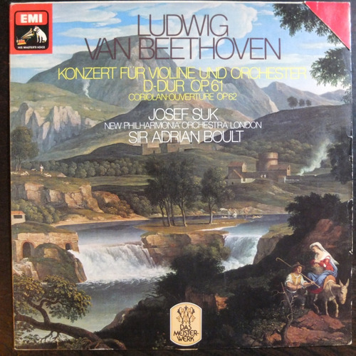 Vinilo Beethoven Konzert Fur Violine Und Orchester D-dur Op.