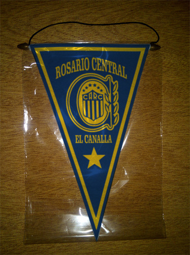 Banderin Paño 37cm Rosario Central Modelo 25