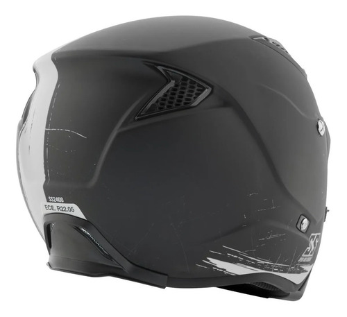 Casco Speed & Strength Ss2400 Tough Nails Blanco Para Moto