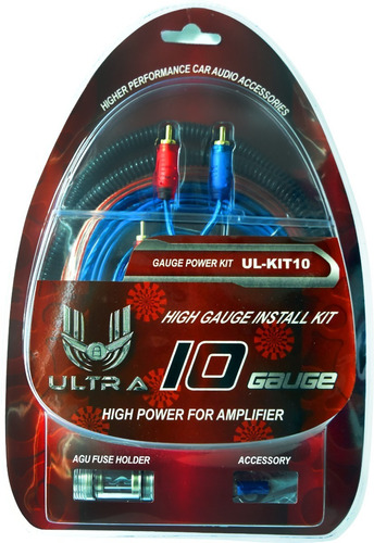   Kit De Instalación Ultra Ul-kit10 Calibre 10 Profesional