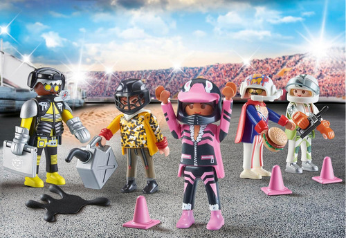 Figura Armable Playmobil City Life Desfile De Moda 54 Piezas 54