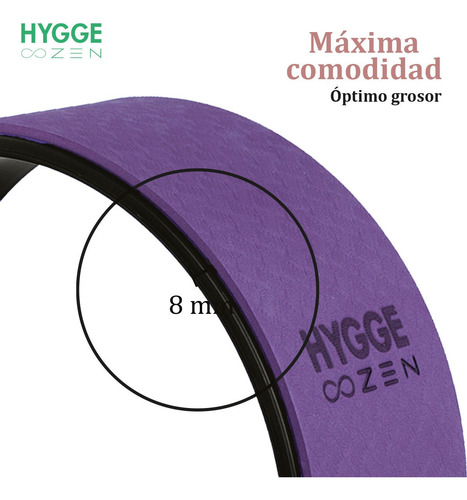 Imagen 4 de 10 de Aro Wheel Rueda Yoga Pilates Aerobic Fitness Estiramiento
