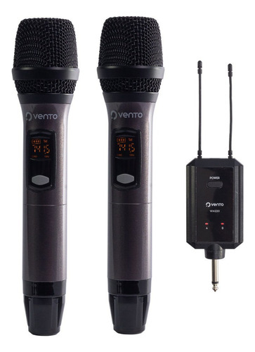 Vento Wm220 Micrófono Inalámbrico Doble Uhf 