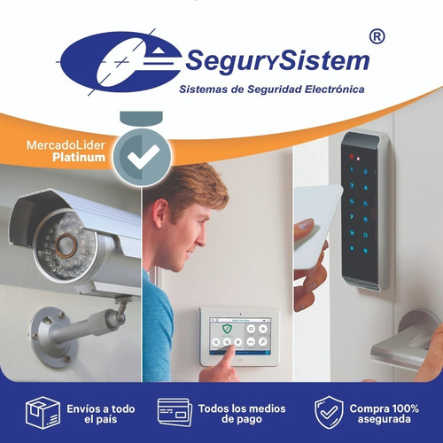 Sirena Alarma Casa Vecinal 6 Tonos 12v 20w Pulsador Y Fuente