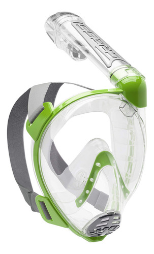 Cressi Duke Dry, Clear/lime, S/m