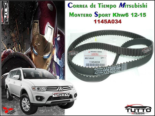 Correa Tiempo Mitsubishi Montero Sport Kh6w 179 Dientes