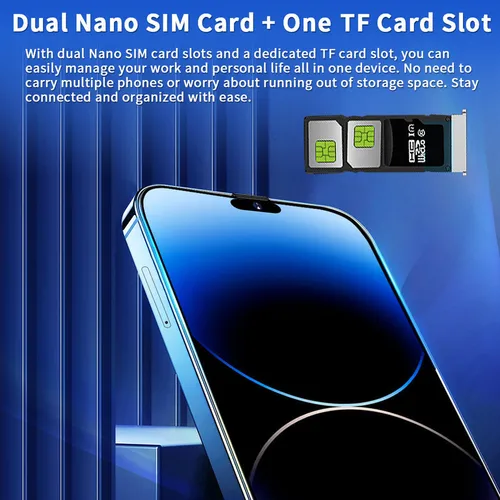 Celular Android I15 Pro Max Smartphones Of 6.5 Puz