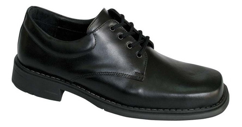 Zapatos Dotación Hombre Material Sintético Negro