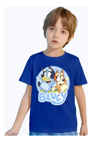 Camiseta Remera Bluey Bingo En 2 Bellos Diseños