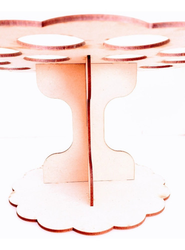 Imagen 6 de 6 de Porta Conos Mesa Dulce - 14 Conos - Mdf / Fibrofacil