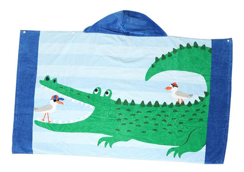 Suave Absorbente Para Niños Encapuchado / Toalla De Playa /
