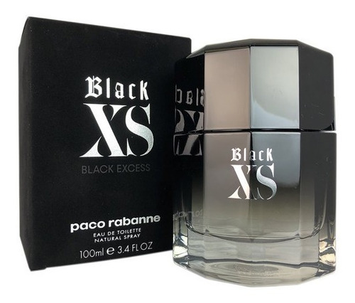 Perfume Original Black Xs By Paco Rabanne 100 Ml Caballeros