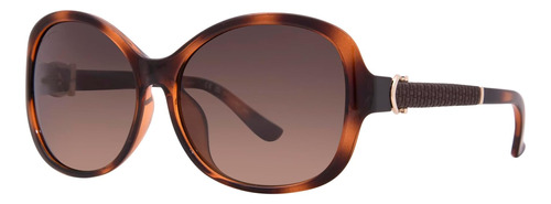 Salvatore Ferragamo Brown Gradient Butterfly Gafas De Sol Sf