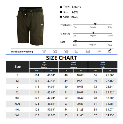 Pantalones Cortos Casuales Para Hombre, Pantalones Cortos De