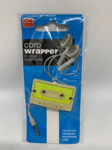 Enrolla Cables Diseño Cassette Marca Dci Gift