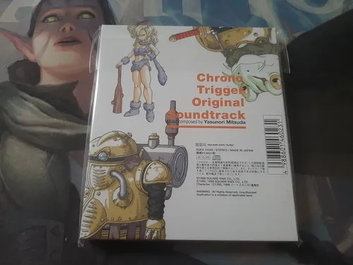 Cd Chrono Trigger Original Soundtrack Japonês Novo Lacrado