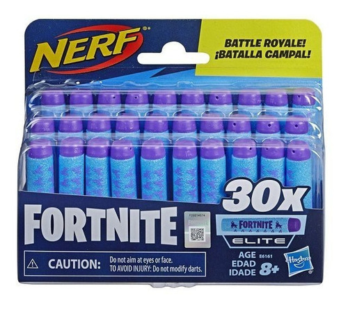 Paquete de recarga Nerf Fortnite Launcher con 30 dardos Hasbro E6161