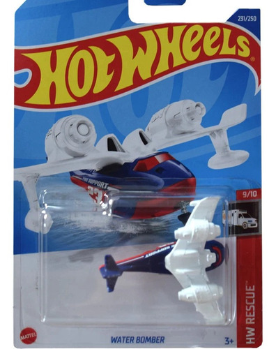 Hot Wheels Mattel Water Bomber Hw Rescue