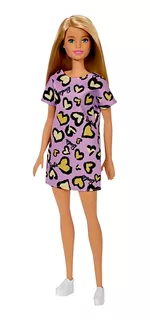 Boneca Barbie Fashion Glitz Vestido Coração T7439 Mattel