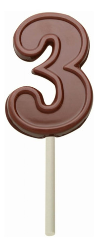 Cybrtrayd Nº 3 Lolly Chocolate Candy Molde Con