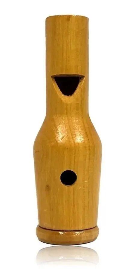 Apito de Madeira Profissional NewArt Jaó Marrom