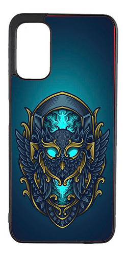 Funda A03s Buho Azul 01