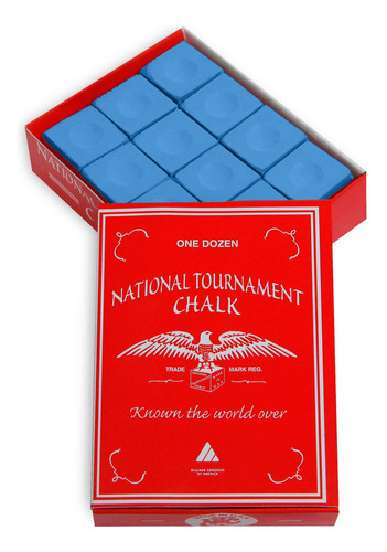 Silver Cup Torneo Nacional Billar Taco Premium Chalk - Una D