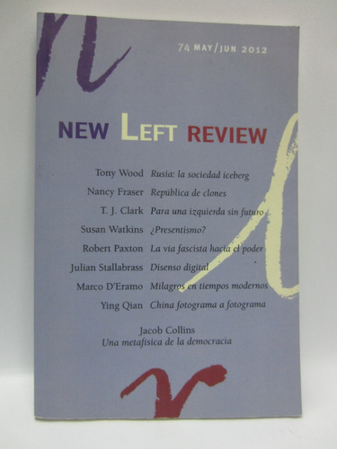 New Left Review 74 May/jun 2012