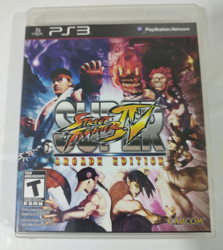 Super Street Fighter Iv Arcade Edition Ps3