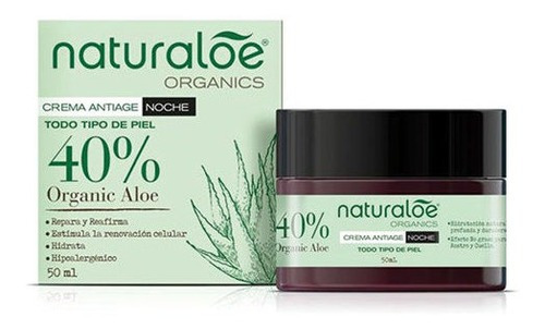 Naturaloe Crema Facial Antiedad Noche 50 Ml