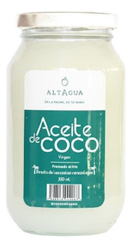 Aceite De Coco Virgen Prensado En Frío Vegano 100% Natural