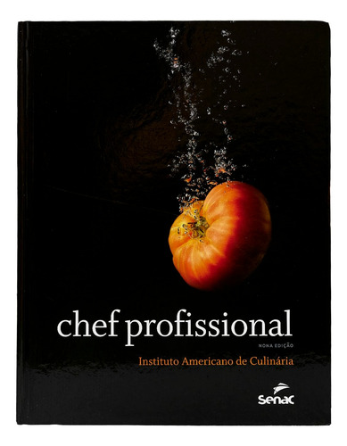 Chef Profissional Capa Dura - Senac São Paulo; 9ª Edição