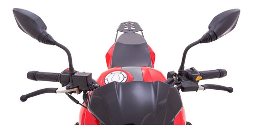 Imagen 4 de 6 de Parrilla Trasera Top Case Moto Tvs Apache 200 Fire Parts