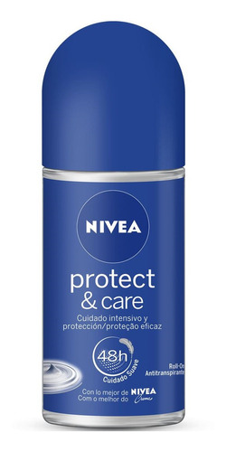 Desodorante Rollon Nivea 50 Ml Protect & Care