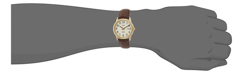 Reloj Timex Easy Reader Tw2p75800 Para Hombre, 38 Mm, Piel